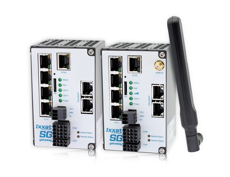 New Ixxat Smart Grid Gateways for IEC 61850 and IEC 60870 with LTE support    